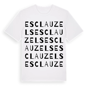 Esclauzels ordlek t-shirt – ekologisk bomull t-shirt från Pinshirt