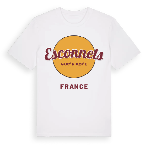 Esconnets cirkel t-shirt – ekologisk bomull t-shirt från Pinshirt