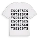Escots ordlek t-shirt