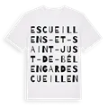 Escueillens-et-Saint-Just-de-Bélengard ordlek t-shirt