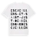 Escueillens-et-Saint-Just-de-Bélengard ordlek t-shirt