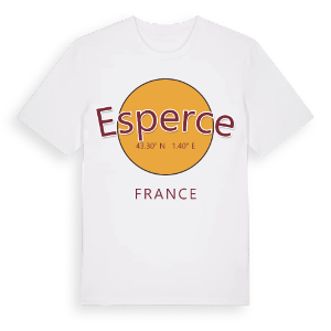 Esperce cirkel t-shirt – ekologisk bomull t-shirt från Pinshirt