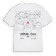 Esplas-de-Sérou karta t-shirt