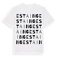 Estaing ordlek t-shirt