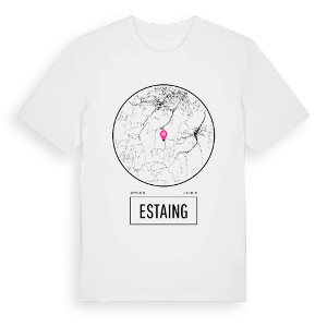Estaing t-shirt – ekologisk bomull t-shirt från Pinshirt