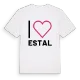 Jag älskar Estal t-shirt stort tryck