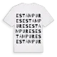 Estampures ordlek t-shirt