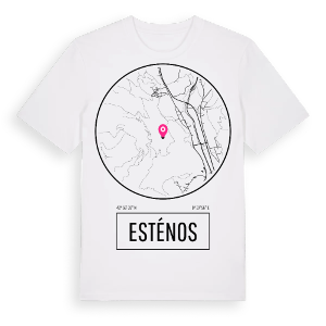 Esténos t-shirt – ekologisk bomull t-shirt från Pinshirt