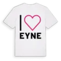 Jag älskar Eyne t-shirt stort tryck