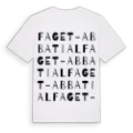Faget-Abbatial ordlek t-shirt