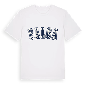 Falga college t-shirt – ekologisk bomull t-shirt från Pinshirt