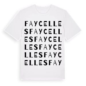 Faycelles ordlek t-shirt – ekologisk bomull t-shirt från Pinshirt
