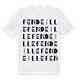 Fendeille ordlek t-shirt