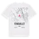 Fenouillet karta t-shirt