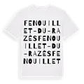 Fenouillet-du-Razès ordlek t-shirt