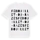 Fenouillet-du-Razès ordlek t-shirt