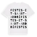Festes-et-Saint-André ordlek t-shirt