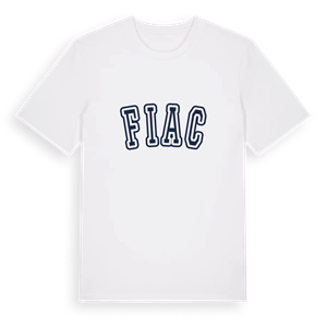 Fiac college t-shirt – ekologisk bomull t-shirt från Pinshirt
