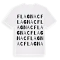 Flagnac ordlek t-shirt