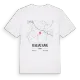 Flaujac-Gare karta t-shirt