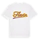 Flavin baseball t-shirt