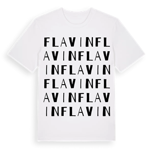Flavin ordlek t-shirt – ekologisk bomull t-shirt från Pinshirt