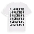 Flourens ordlek t-shirt