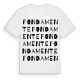Fondamente ordlek t-shirt