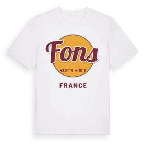 Fons cirkel t-shirt – ekologisk bomull t-shirt från Pinshirt