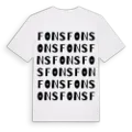Fons ordlek t-shirt