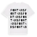 Fontans ordlek t-shirt