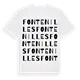 Fontenilles ordlek t-shirt