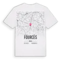 Fourcès karta t-shirt