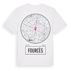 Fourcès t-shirt – ekologisk bomull t-shirt från Pinshirt