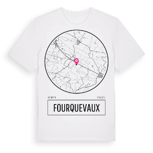 Fourquevaux t-shirt – ekologisk bomull t-shirt från Pinshirt