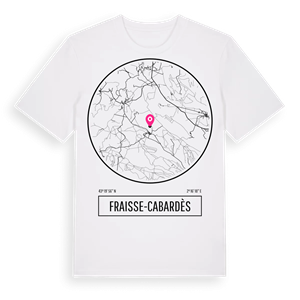 Fraisse-Cabardès t-shirt – ekologisk bomull t-shirt från Pinshirt
