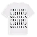 Frausseilles ordlek t-shirt