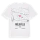 Fréjeville karta t-shirt