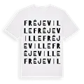 Fréjeville ordlek t-shirt