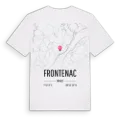 Frontenac karta t-shirt