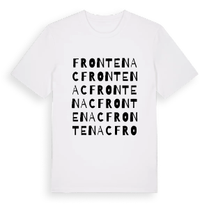 Frontenac ordlek t-shirt – ekologisk bomull t-shirt från Pinshirt