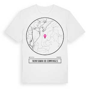 Frontignan-de-Comminges t-shirt – ekologisk bomull t-shirt från Pinshirt