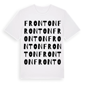 Fronton ordlek t-shirt – ekologisk bomull t-shirt från Pinshirt
