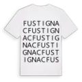 Fustignac ordlek t-shirt
