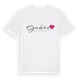 Gabre hjärta t-shirt