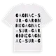 Gagnac-sur-Garonne ordlek t-shirt