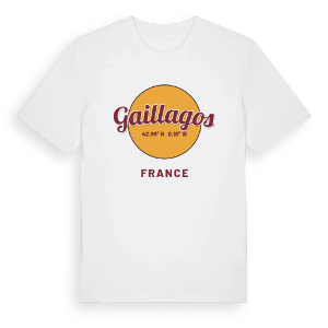 Gaillagos cirkel t-shirt – ekologisk bomull t-shirt från Pinshirt