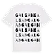 Galgan ordlek t-shirt