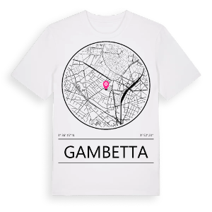 Gambetta t-shirt – ekologisk bomull t-shirt från Pinshirt