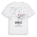 Ganges karta t-shirt